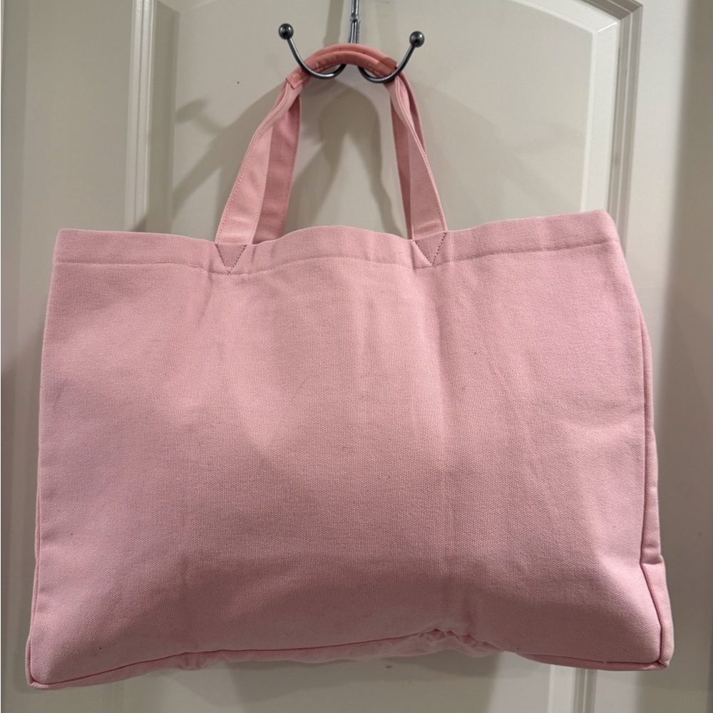 NEW Victoria's Secret Pink Sequin * LOVE * Tote Bag - Picture 8 of 12